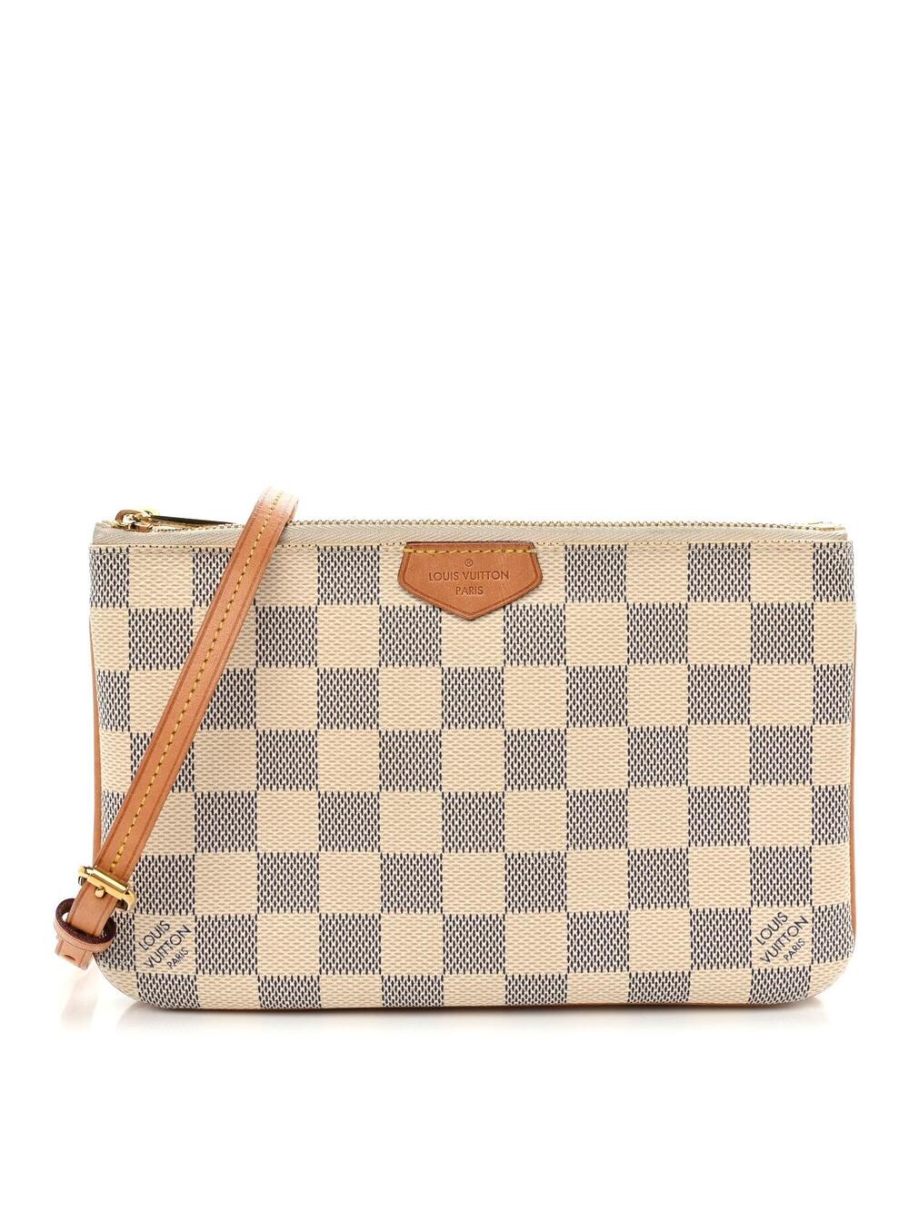 Louis Vuitton Damier Azur Double Zip #341540L12B